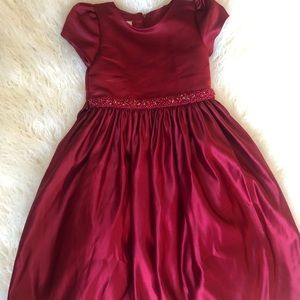 Cinderella brand girls 6x red dress.